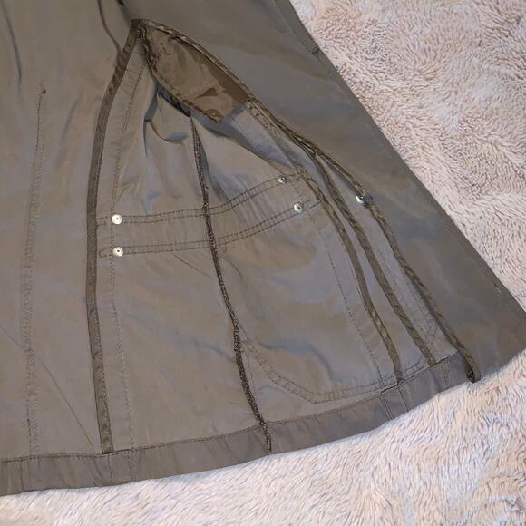 Bonita German Brown Faux Suede Open Front Moto-Style Jacket Size: 44 - Picture 6 of 12